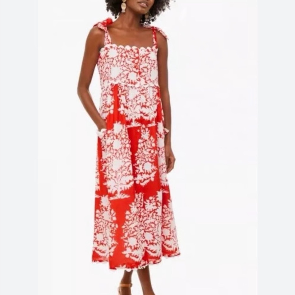 Juliet Dunn Paladio print dress, Tuckernuck, sz 1 (8-10 US)